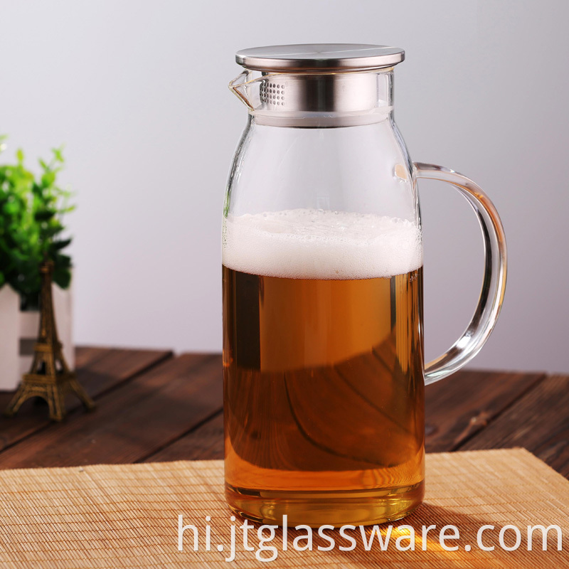 Glass Pitcher Juice & Iced Tea